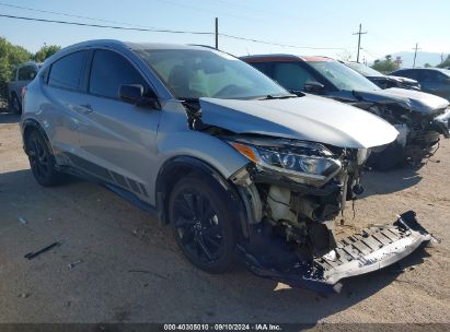 Lot #2990356730 2022 HONDA HR-V AWD SPORT