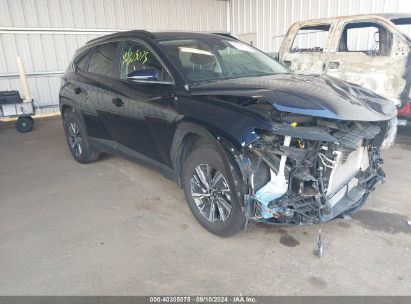 Lot #3000300682 2023 HYUNDAI TUCSON HYBRID BLUE