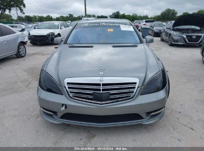 Lot #3051084919 2012 MERCEDES-BENZ S 550