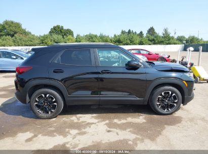 Lot #2997778426 2021 CHEVROLET TRAILBLAZER FWD LT