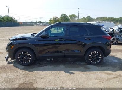 Lot #2997778426 2021 CHEVROLET TRAILBLAZER FWD LT