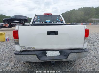 Lot #3052077565 2010 TOYOTA TUNDRA GRADE 4.6L V8