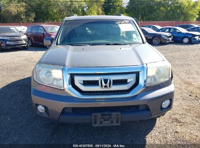 Lot #3035078174 2011 HONDA PILOT EX-L