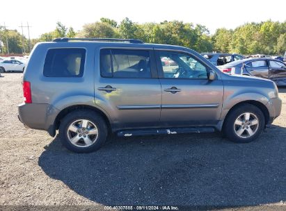 Lot #3035078174 2011 HONDA PILOT EX-L