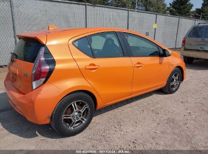 Lot #3035087546 2015 TOYOTA PRIUS C THREE