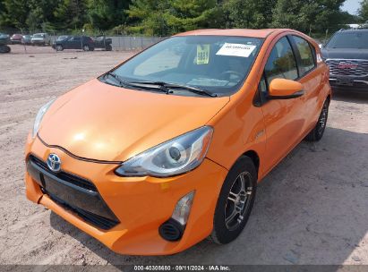 Lot #3035087546 2015 TOYOTA PRIUS C THREE