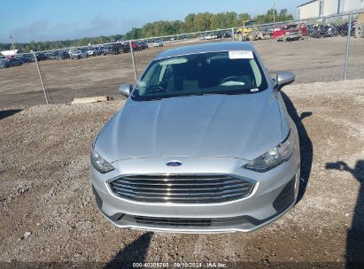 Lot #2997778411 2019 FORD FUSION HYBRID SE