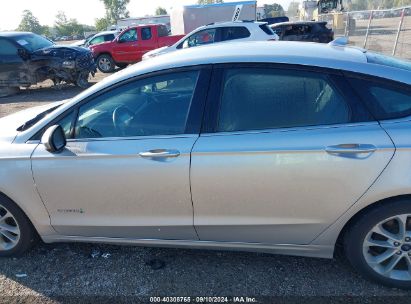 Lot #2997778411 2019 FORD FUSION HYBRID SE