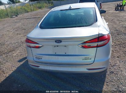 Lot #2997778411 2019 FORD FUSION HYBRID SE