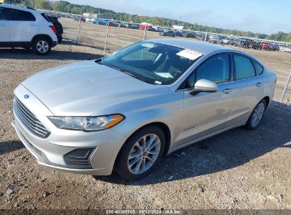 Lot #2997778411 2019 FORD FUSION HYBRID SE