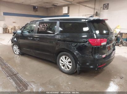 Lot #3037527929 2017 KIA SEDONA LX