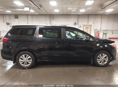 Lot #3037527929 2017 KIA SEDONA LX