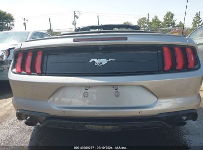 Lot #3034472635 2021 FORD MUSTANG ECOBOOST PREMIUM