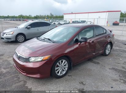 Lot #2992827274 2012 HONDA CIVIC EX-L