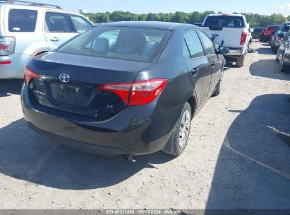 Lot #2997778393 2018 TOYOTA COROLLA LE