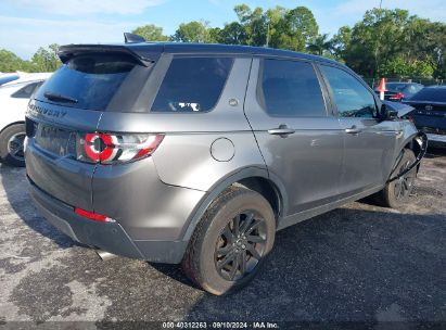 Lot #2991586706 2017 LAND ROVER DISCOVERY SPORT SE