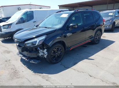 Lot #2992833723 2021 SUBARU FORESTER SPORT