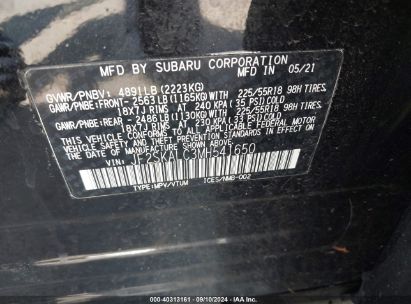 Lot #2992833723 2021 SUBARU FORESTER SPORT