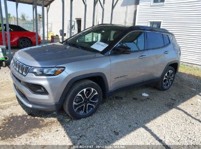 Lot #2991586705 2023 JEEP COMPASS LIMITED 4X4