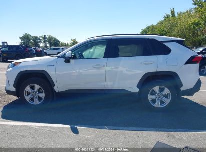 Lot #2991586703 2019 TOYOTA RAV4 HYBRID LE