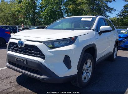 Lot #2991586703 2019 TOYOTA RAV4 HYBRID LE