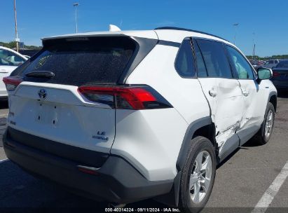 Lot #2991586703 2019 TOYOTA RAV4 HYBRID LE