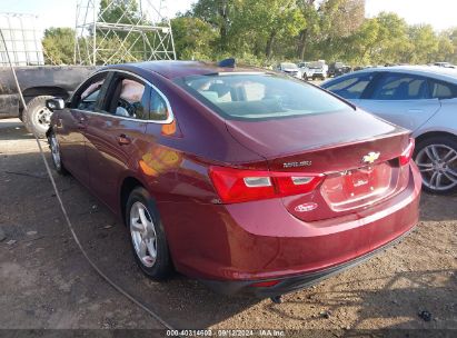 Lot #3035078120 2016 CHEVROLET MALIBU LS