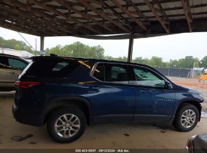 Lot #2992827245 2022 CHEVROLET TRAVERSE FWD LS