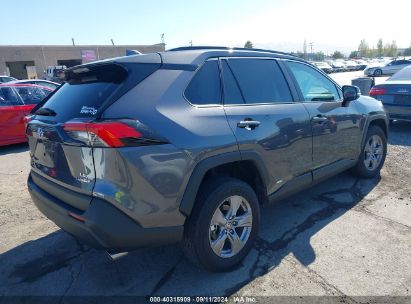 Lot #2992833728 2024 TOYOTA RAV4 HYBRID LE