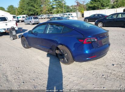 Lot #2997778363 2023 TESLA MODEL 3 REAR-WHEEL DRIVE