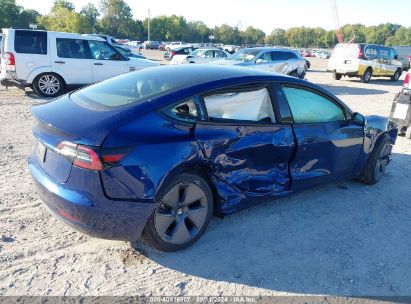 Lot #2997778363 2023 TESLA MODEL 3 REAR-WHEEL DRIVE