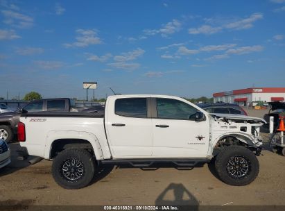 Lot #3037131421 2021 CHEVROLET COLORADO 4WD  SHORT BOX Z71