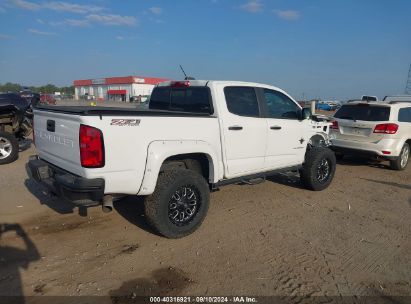 Lot #3037131421 2021 CHEVROLET COLORADO 4WD  SHORT BOX Z71