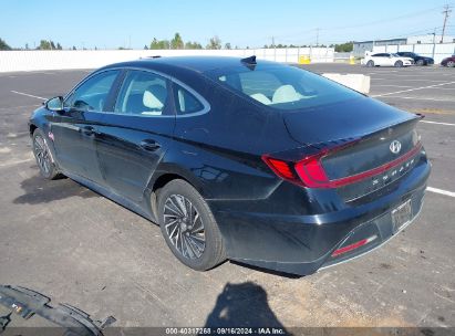 Lot #3056063018 2023 HYUNDAI SONATA HYBRID SEL