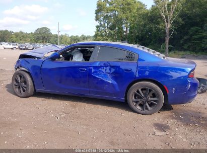 Lot #2997778366 2021 DODGE CHARGER SXT AWD