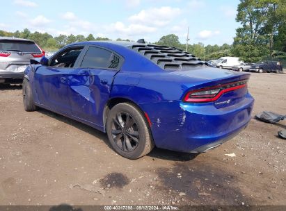 Lot #2997778366 2021 DODGE CHARGER SXT AWD