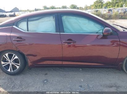 Lot #2989126867 2022 NISSAN SENTRA SV XTRONIC CVT