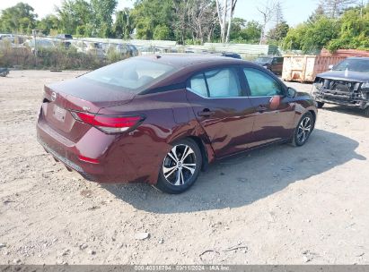 Lot #2989126867 2022 NISSAN SENTRA SV XTRONIC CVT