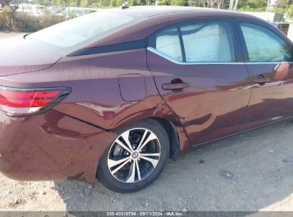 Lot #2989126867 2022 NISSAN SENTRA SV XTRONIC CVT