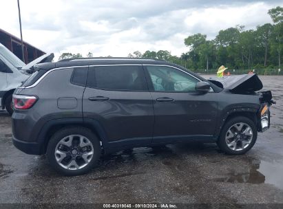 Lot #2992827536 2020 JEEP COMPASS LIMITED FWD