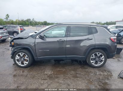 Lot #2992827536 2020 JEEP COMPASS LIMITED FWD