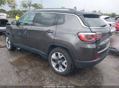 Lot #2992827536 2020 JEEP COMPASS LIMITED FWD