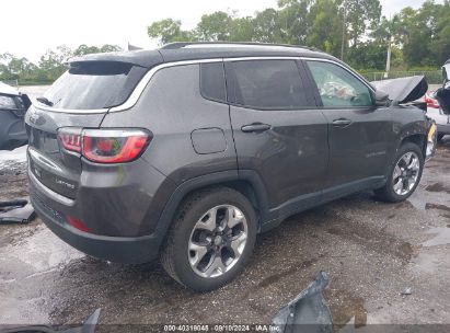 Lot #2992827536 2020 JEEP COMPASS LIMITED FWD