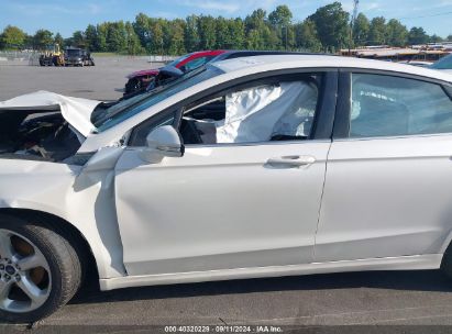 Lot #3033210568 2016 FORD FUSION SE