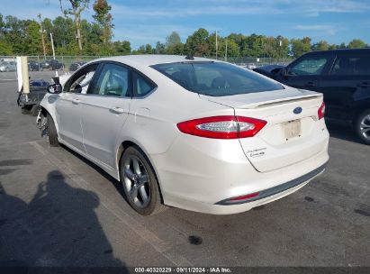 Lot #3033210568 2016 FORD FUSION SE