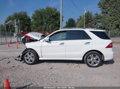 Lot #2992831143 2015 MERCEDES-BENZ ML 250 BLUETEC 4MATIC