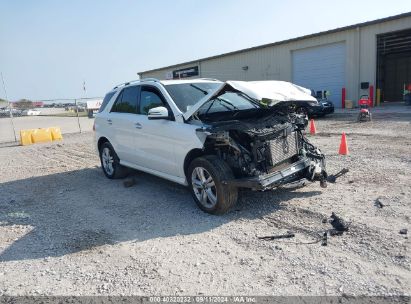 Lot #2992831143 2015 MERCEDES-BENZ ML 250 BLUETEC 4MATIC