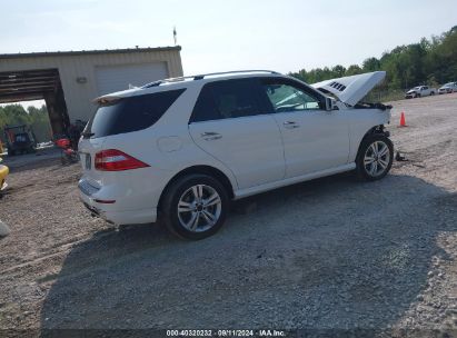 Lot #2992831143 2015 MERCEDES-BENZ ML 250 BLUETEC 4MATIC