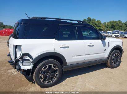 Lot #2990355108 2024 FORD BRONCO SPORT OUTER BANKS