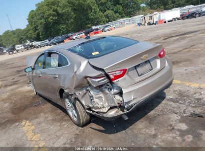 Lot #3035078076 2022 CHEVROLET MALIBU FWD LS